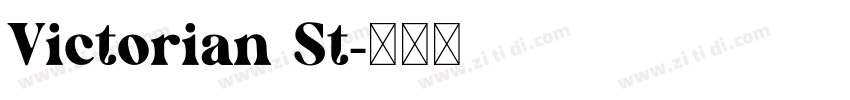 Victorian St字体转换